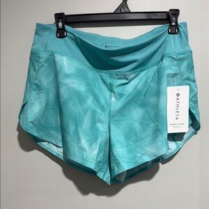 Athleta Women's Aqua Athletic Shorts